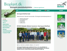 Tablet Screenshot of bioplant.dk